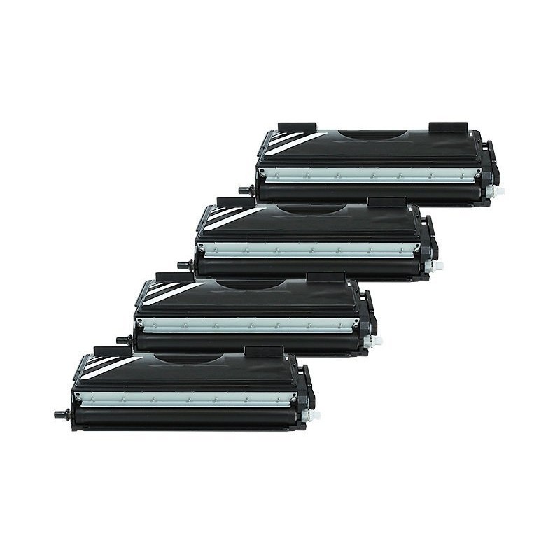 Compatible Brother TN-7600 Toner Noir(e) Pack Économique (4 pcs)