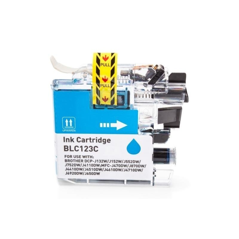 Compatible Brother LC-121C Cartouche d’encre Cyan XL