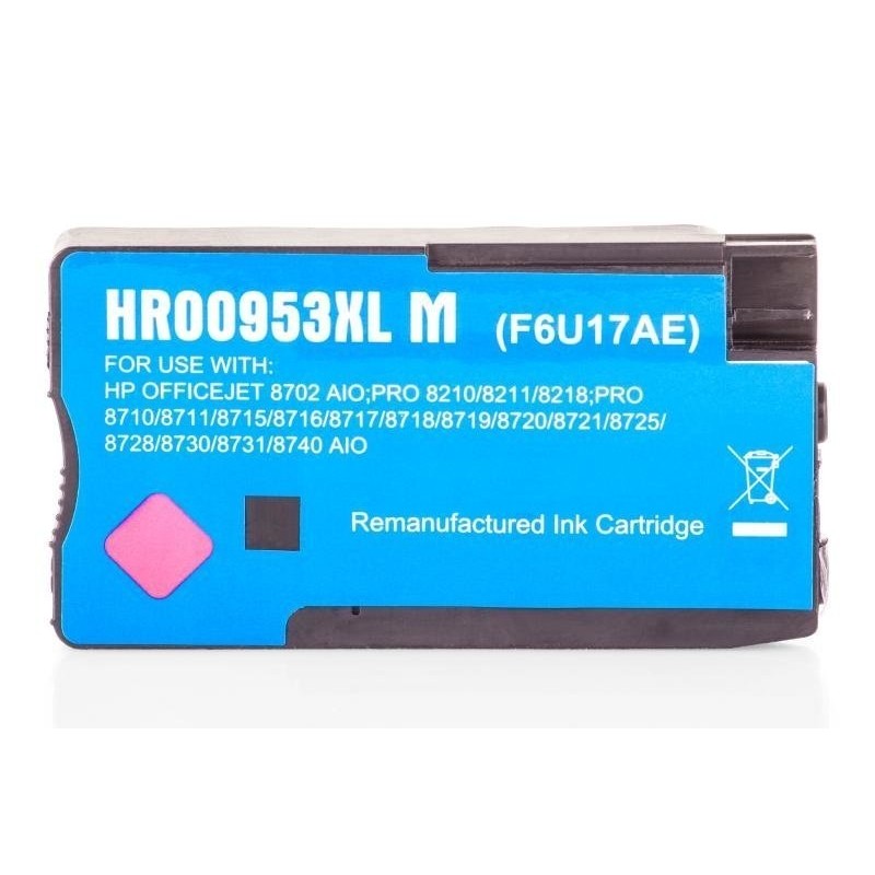 Compatible HP F6U17AE / 953XL Cartouche d’encre Magenta