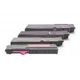 Compatible Dell 593-BBBQ - 593-BBBR / Y5CW4 Toner Pack Économique 4 pcs (Noir, Cyan, Magenta, Jaune)