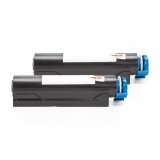 Compatible OKI 45807106 Toner Double Pack 2 pcs (Noir)