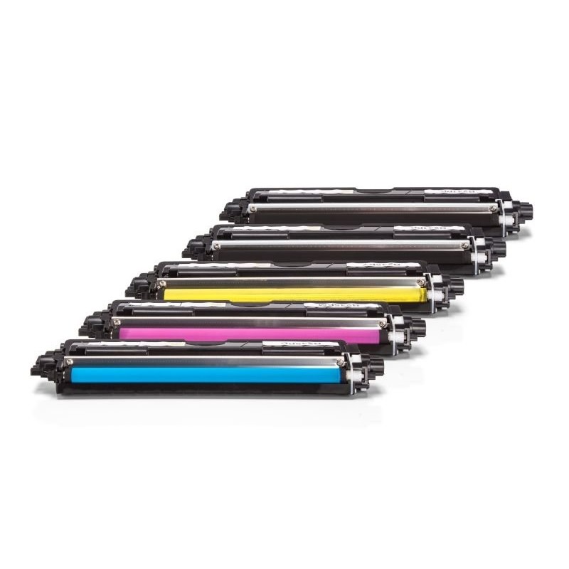 Compatible Brother TN-241 / TN-245 Toner Pack Économique 2x Noir, Cyan, Magenta, Jaune