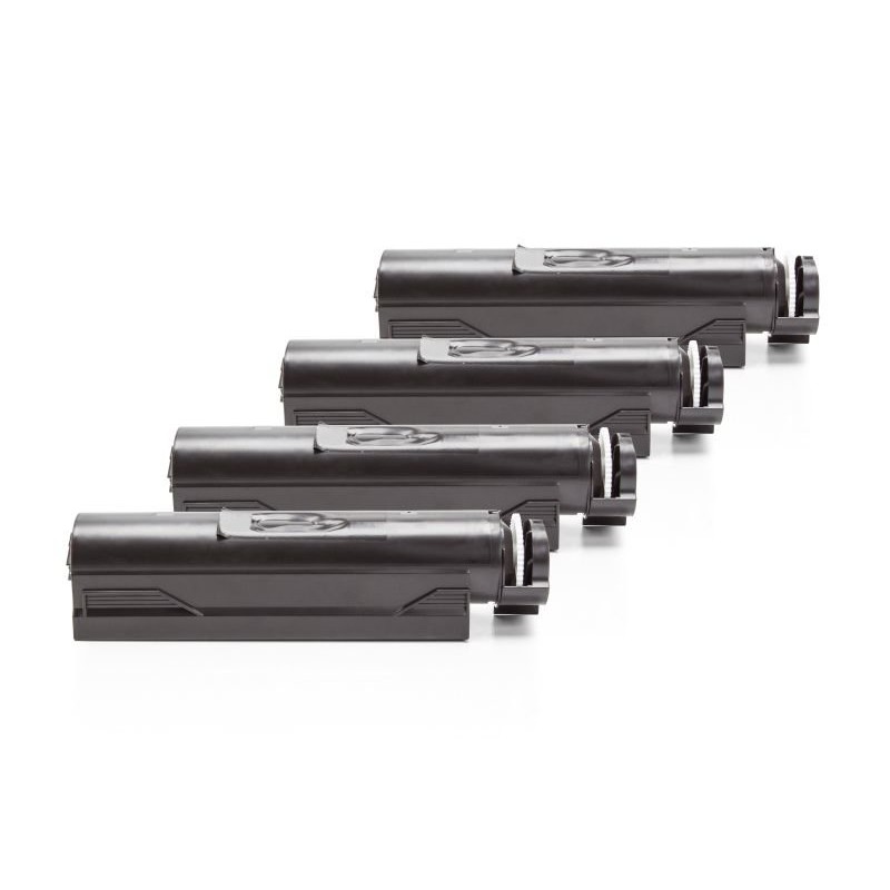 Compatible OKI 44992402 Toner Noir Pack Économique (4 pcs)
