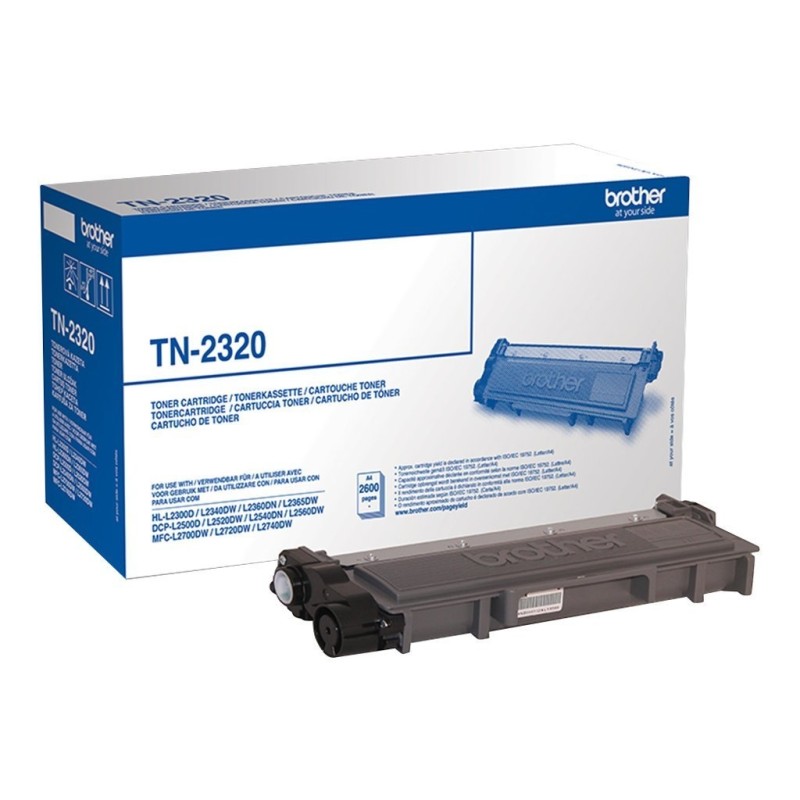 ORIGINAL Brother TN-2320 Toner noir Haute capacité -IN NEUTRALEM KARTON