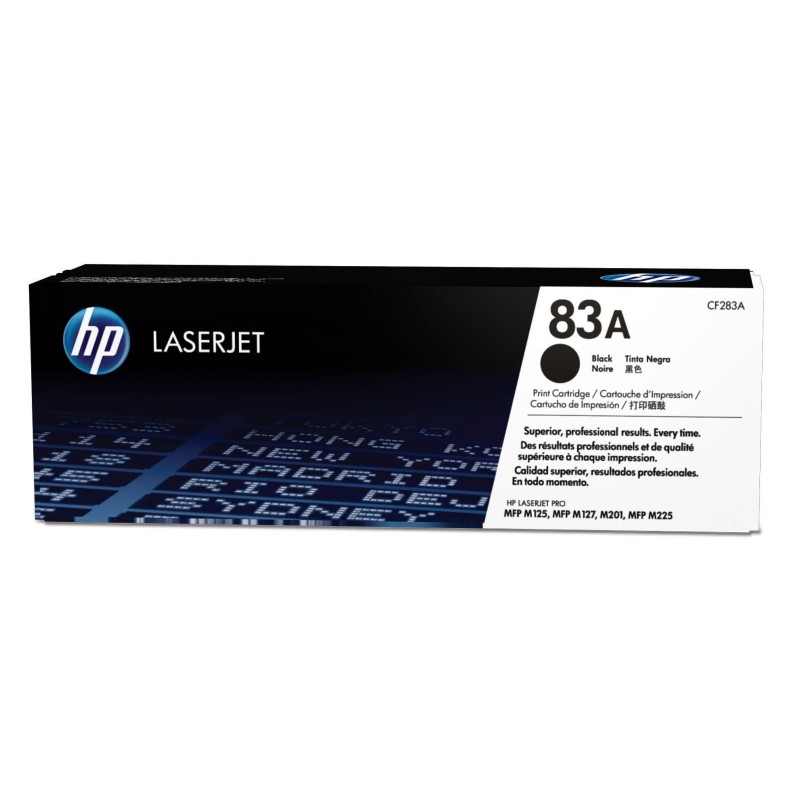 HP Original 83A / CF283A Toner Noir