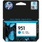 Original HP CN050AE / 951 Cartouche d’encre cyan