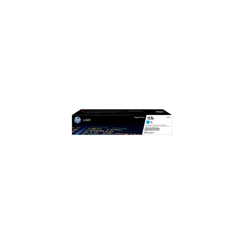 HP Original W2071A / 117A Toner cyan