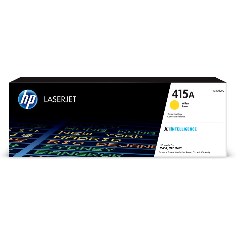 HP Original W2032A / 415A Toner Jaune