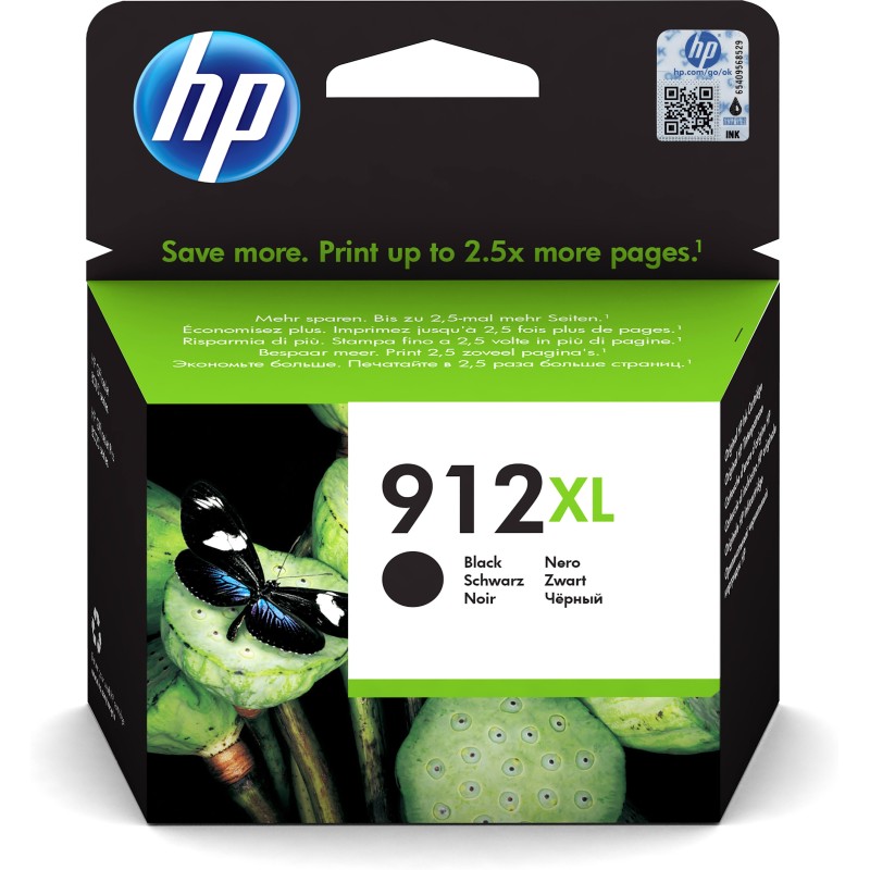 Original HP 3YL84AE / 912XL Cartouche d’encre Noir
