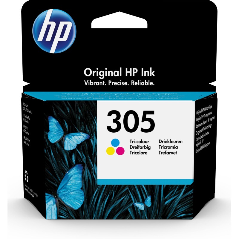 HP Original 3YM60AE / 305 Cartouche d’encre Color (3 couleurs)