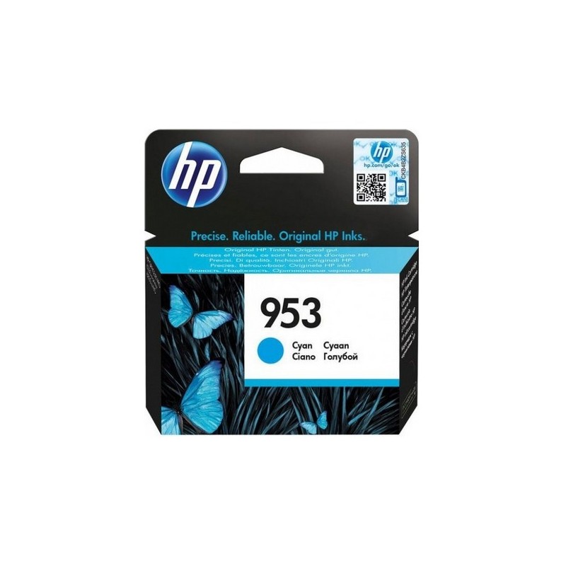 Original HP F6U12AE / 953 Cartouche d’encre cyan