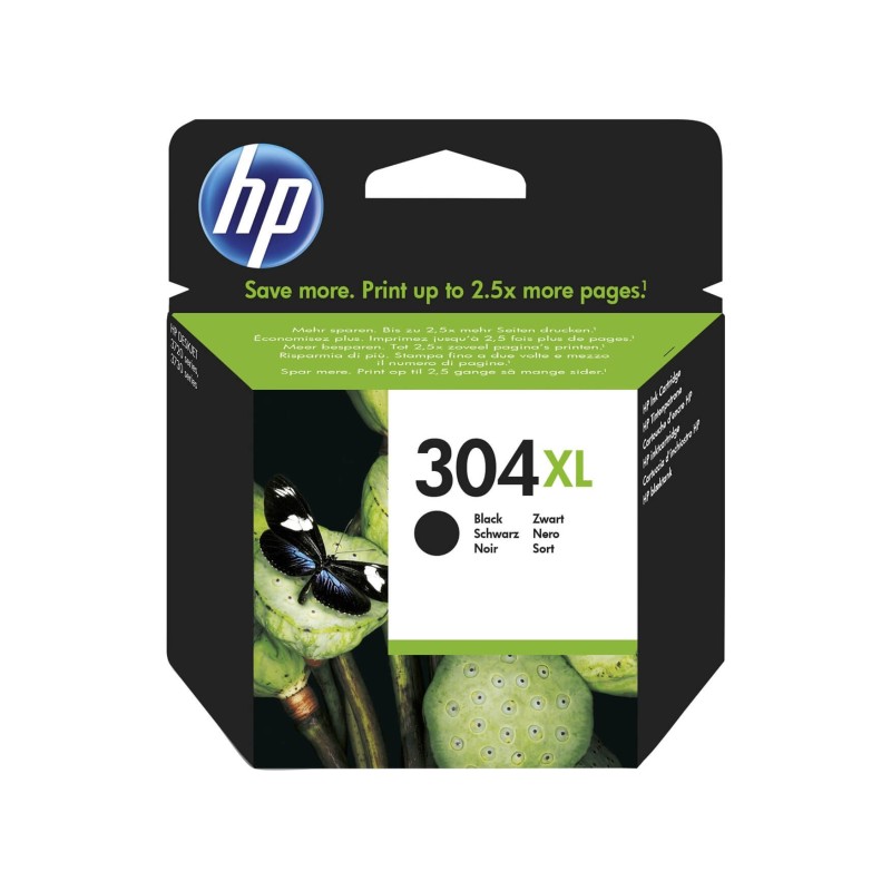 HP Original N9K08AE / 304XL Cartouche d’encre Noir