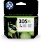 Original HP 3YM63AE / 305XL Cartouche d’encre color
