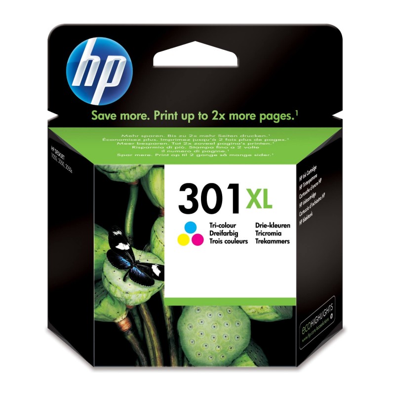 Original HP CH564EE / 301XL Cartouche d’encre color