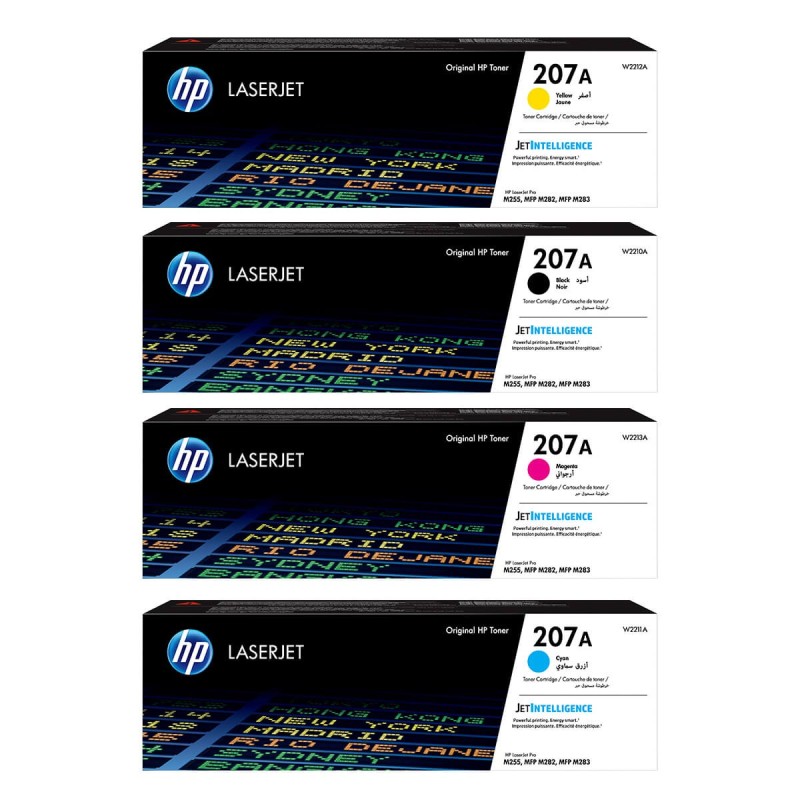 HP Original 207A Toner Pack Économique CMYK HP Original 207A Toner Pack Économique CMYK