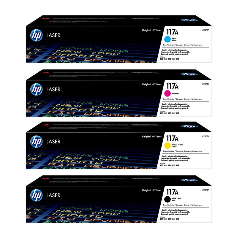 HP Original 117A Toner Pack Économique (CMYK)