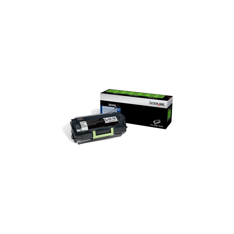 Original Lexmark 52D2H0E / 522H Toner Noir