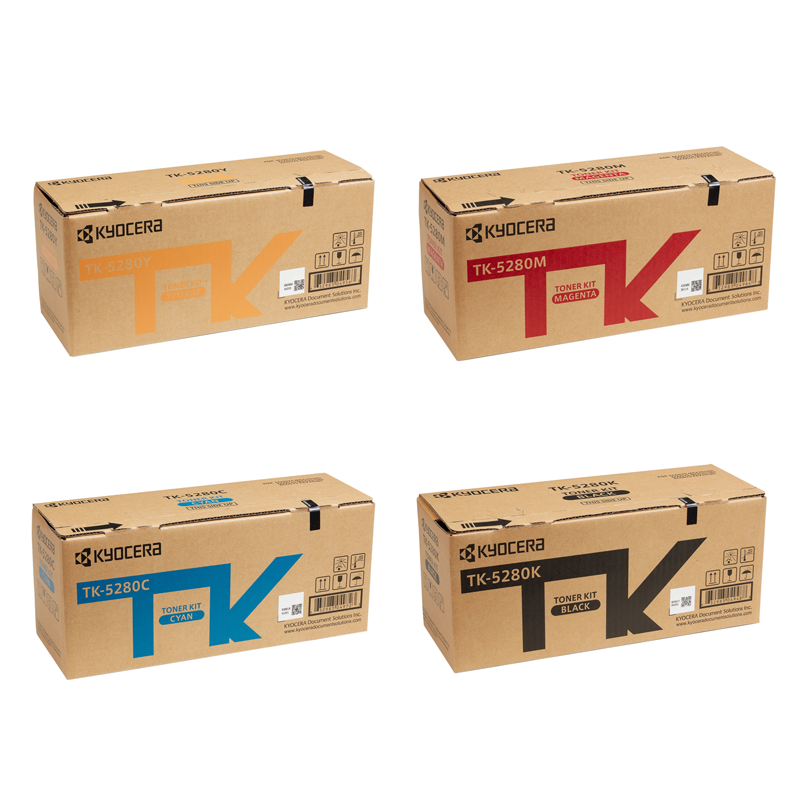 Kyocera Original TK-5280 Toner Pack Économique (CMYK)