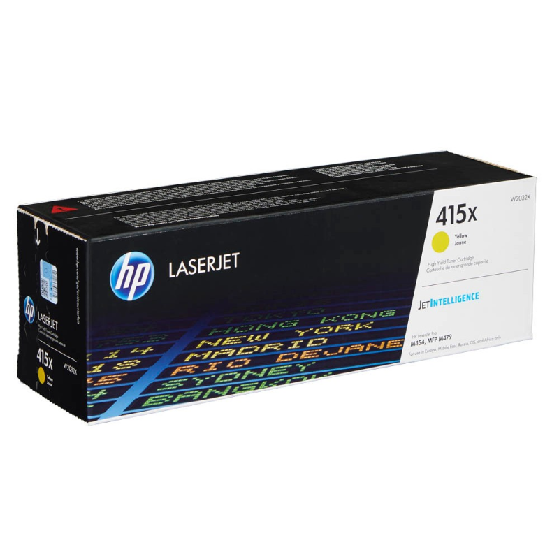 HP Original W2032X / 415X Toner Jaune (Haute Capacité)