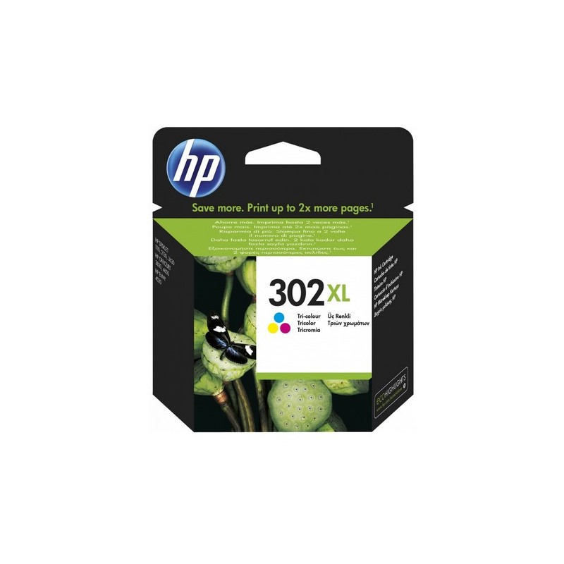 Original HP F6U67AE / 302XL Cartouche d’encre color
