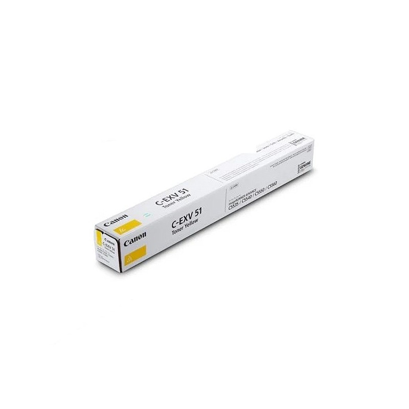 Canon Original C-EXV51 Toner Jaune (0484C002)