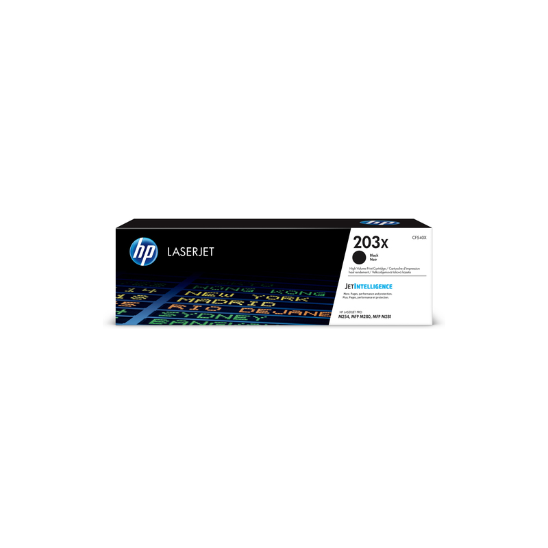 HP Original CF540X (203X) Toner Noir