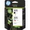 Original HP 6ZD17AE / 305 Cartouche d’encre Multipack