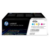 HP Original 410X (CF252XM) Toner - Pack économique de 3 Cyan, Magenta, Jaune