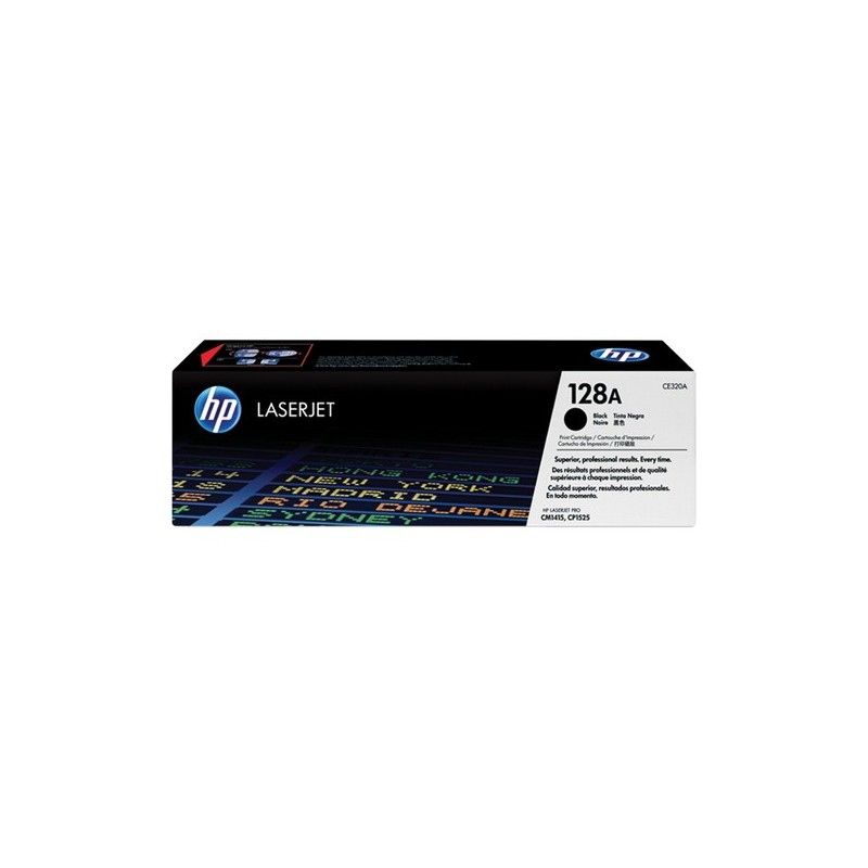 HP Original CE320A / 128A Toner Noir