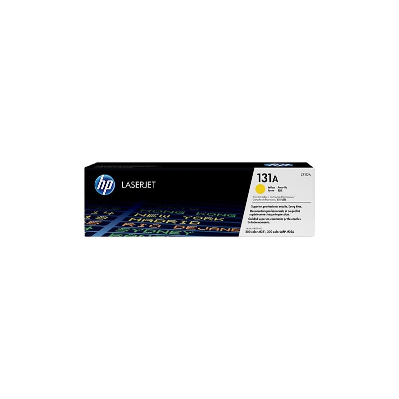 HP Original CF212A / 131A Toner Jaune