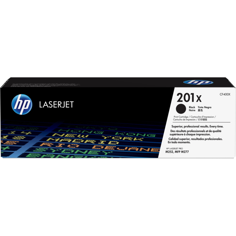 HP Original 201X (CF400XD) Toner Noir Pack Double HP Original 201X (CF400XD) Toner Noir Pack Double