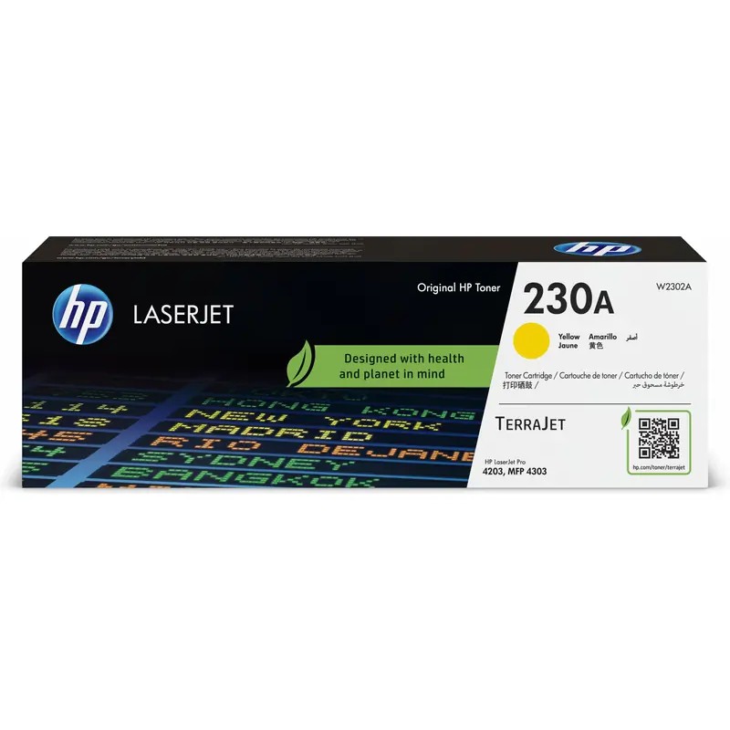 HP Original W2302A / 230A Toner Jaune