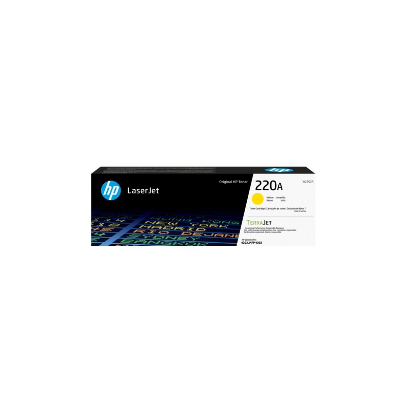 HP Original 220A (W2202A) Toner Jaune