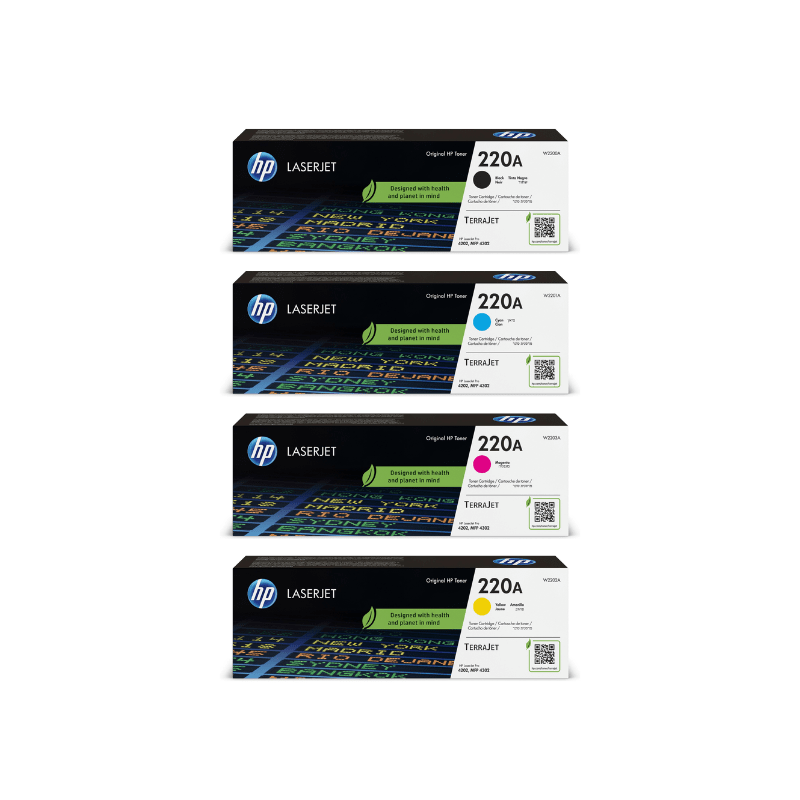 HP Original 220A Toner Pack Économique (CMYK)
