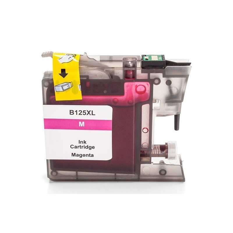 Compatible Brother LC-125XLM Cartouche d’encre Magenta