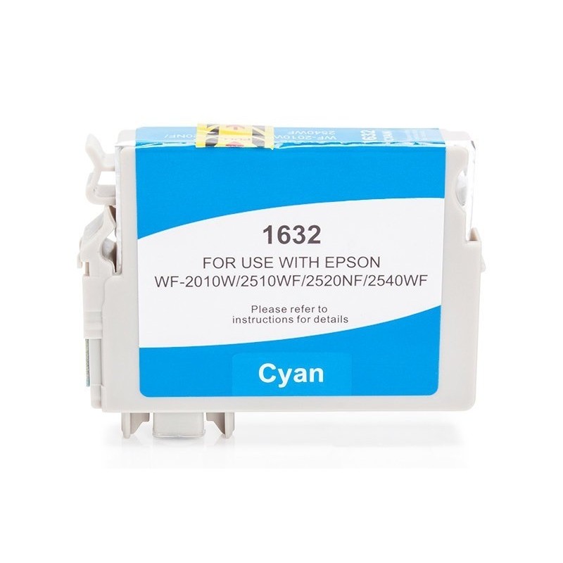 Compatible Epson C13T16324010 / C13T16324012 / T1632 Cartouche d’encre Cyan