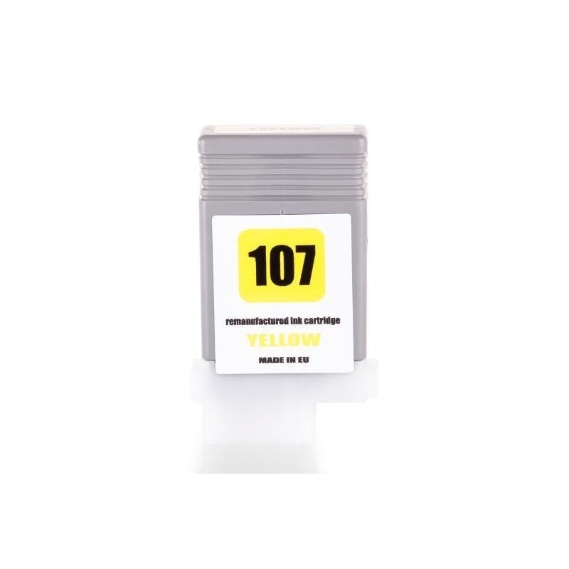 Compatible Canon 6708B001 / PFI-107Y Cartouche d’encre Jaune