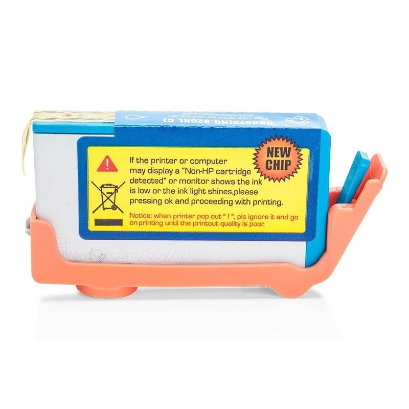 Compatible HP CD972AE / Nr. 920 XL Cartouche d’encre Cyan XXL