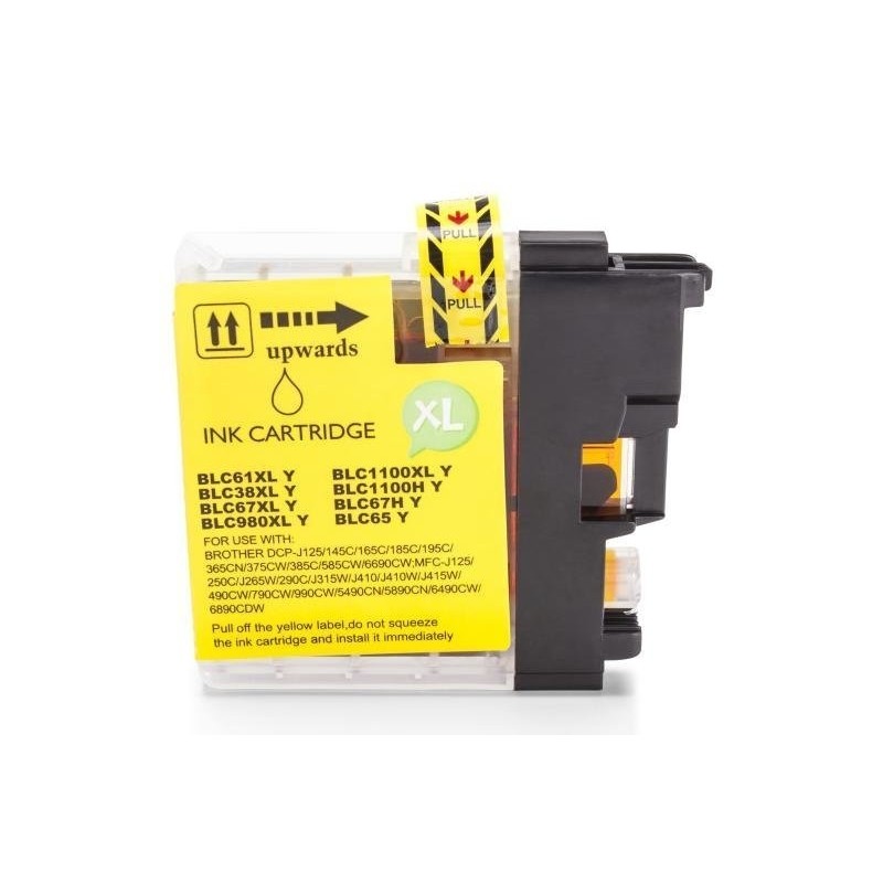 Compatible Brother LC-1100 Y Cartouche d’encre Jaune