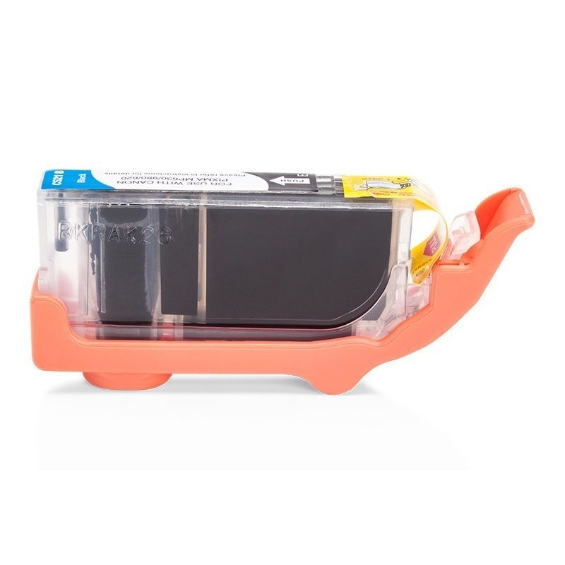 Compatible Canon CLI-521BK Cartouche d’encre Noir Photo avec puce