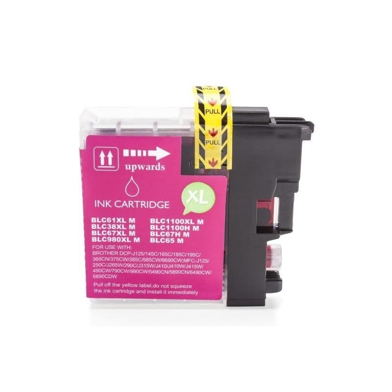Compatible Brother LC-1100 M Cartouche d’encre Magenta