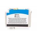 Compatible Epson C13T07114010 / C13T07114012 / T0711 Cartouche d’encre Noir
