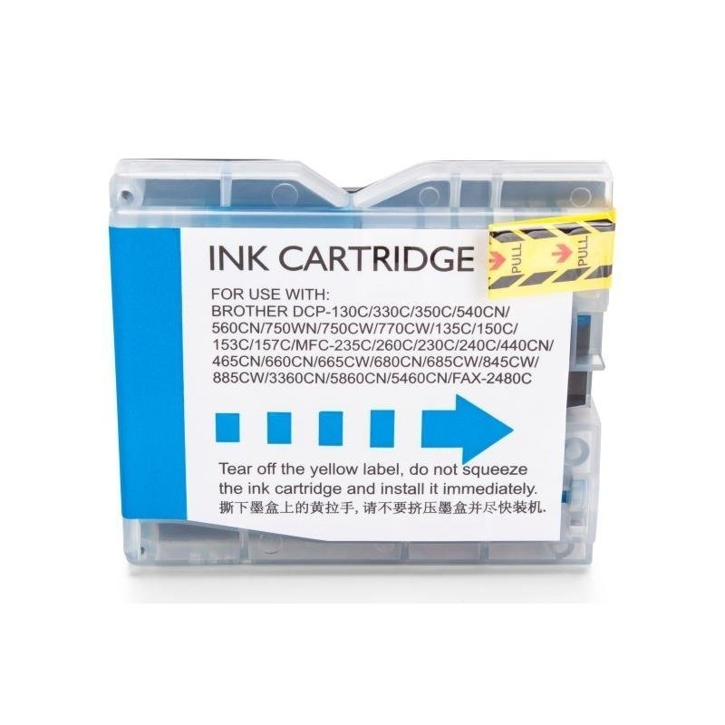 Compatible Brother LC-970 Cartouche d’encre Cyan