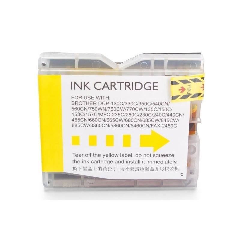 Compatible Brother LC-1000Y Cartouche d’encre Jaune