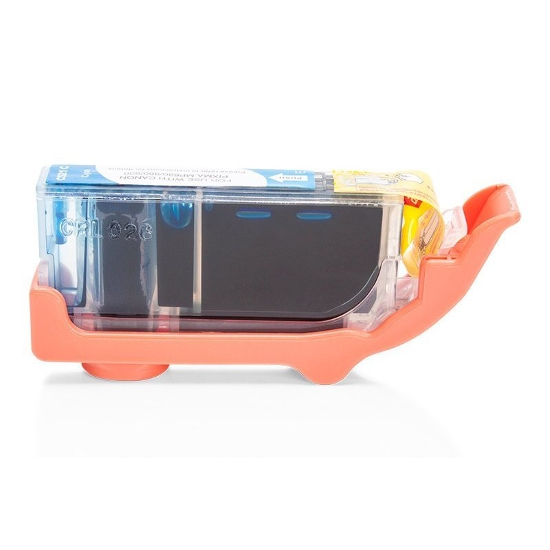 Compatible Canon CLI-521C Cartouche d’encre Cyan avec puce