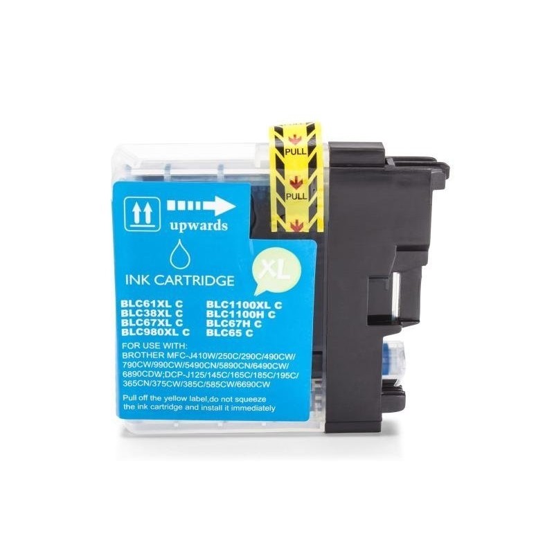 Compatible Brother LC-980 C Cartouche d’encre Cyan