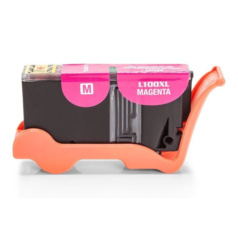 Compatible Lexmark 0014N1094E / 100 XL Cartouche d’encre Magenta (avec puce)