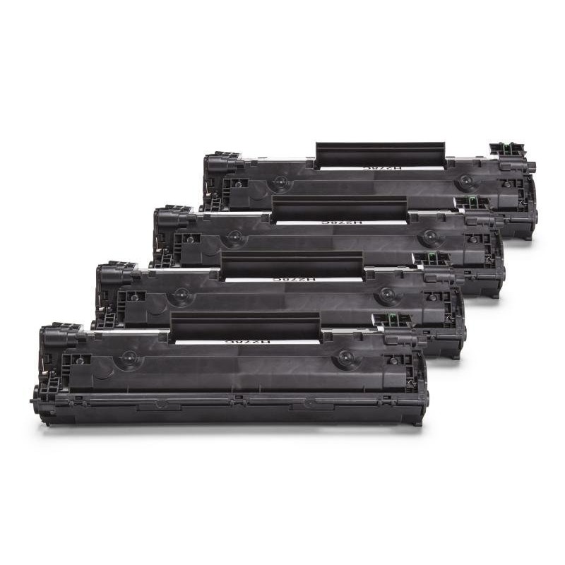 Compatible HP CE278A Toner Noir Pack Économique (4 pcs)