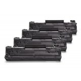 Compatible HP CE278A Toner Noir Pack Économique (4 pcs)