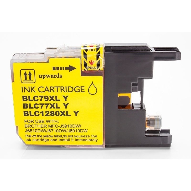 Compatible Brother LC-1280Y XXL Cartouche d’encre Jaune